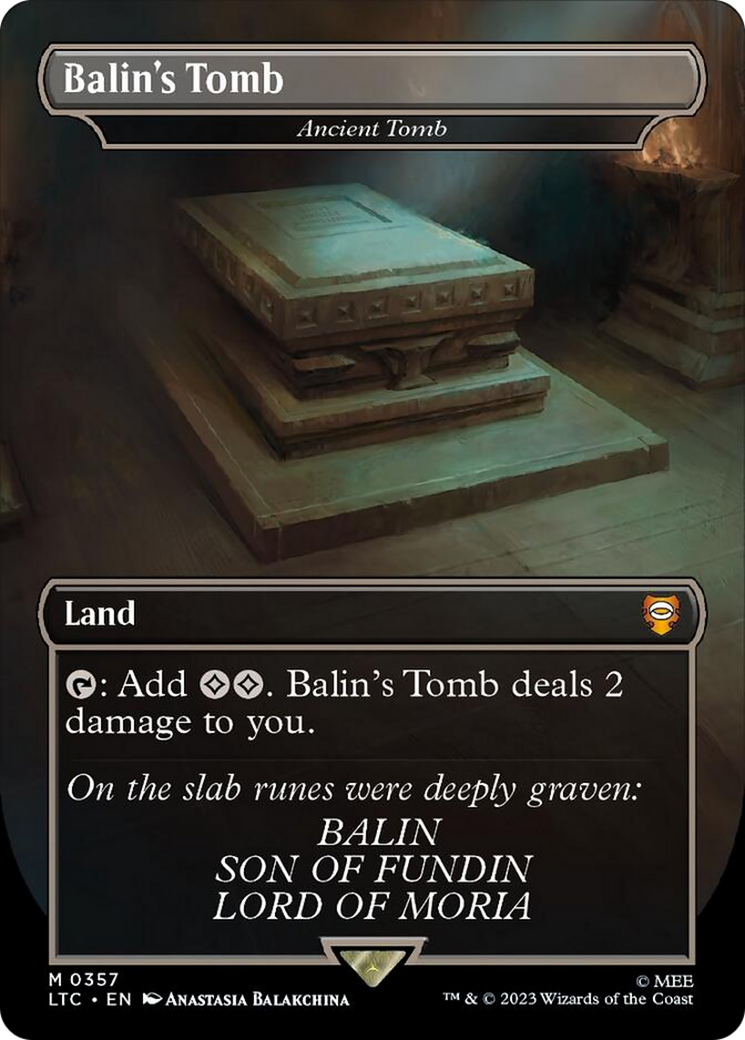 Ancient Tomb - Balin's Tomb [The Lord of the Rings: Tales of Middle-Earth Commander] | Grognard Games