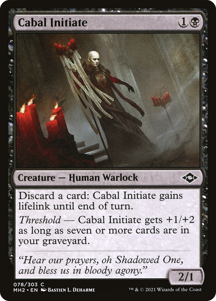 Cabal Initiate [Modern Horizons 2] | Grognard Games