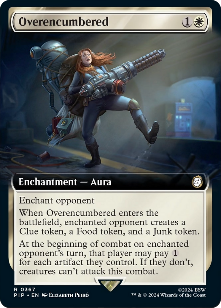 Overencumbered (Extended Art) [Fallout] | Grognard Games