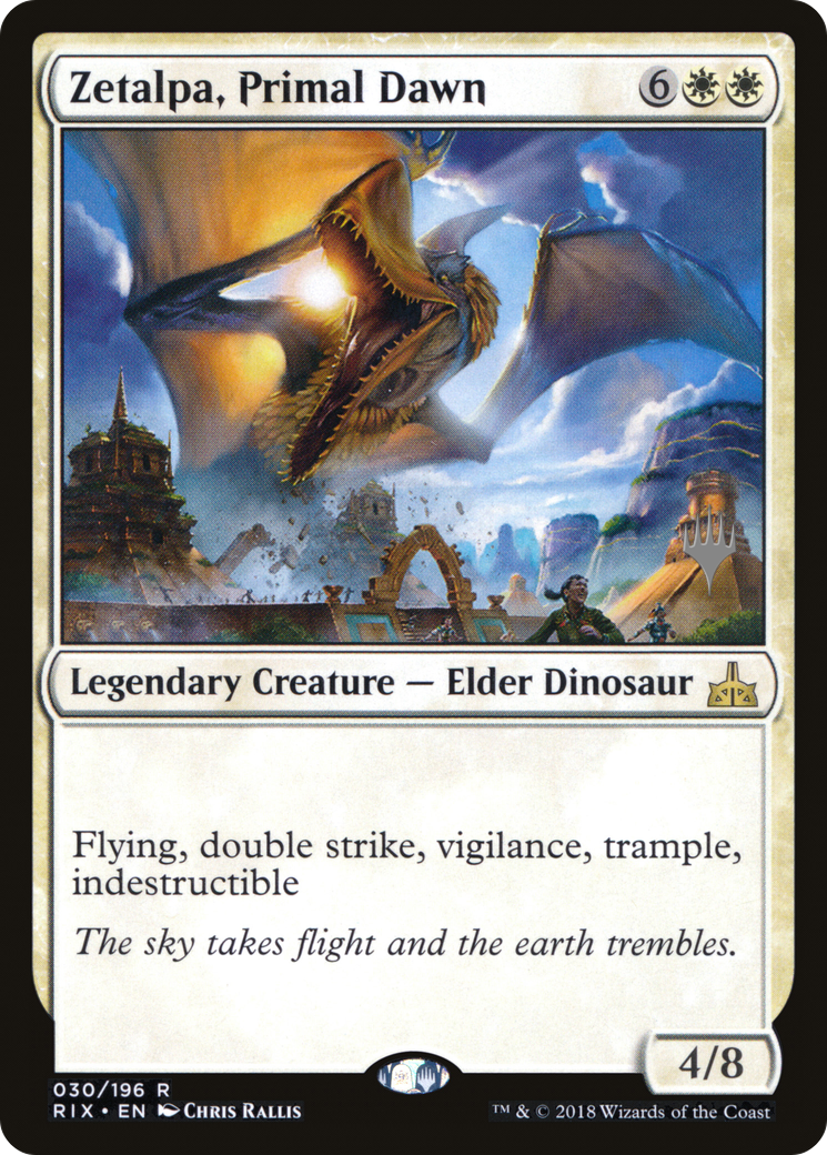 Zetalpa, Primal Dawn (Promo Pack) [Rivals of Ixalan Promos] | Grognard Games