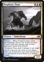 Prophetic Titan (Sketch) [Modern Horizons 2] | Grognard Games
