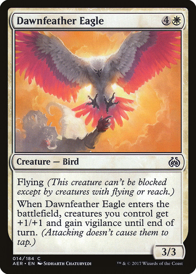 Dawnfeather Eagle (Intro Pack) [Aether Revolt Promos] | Grognard Games