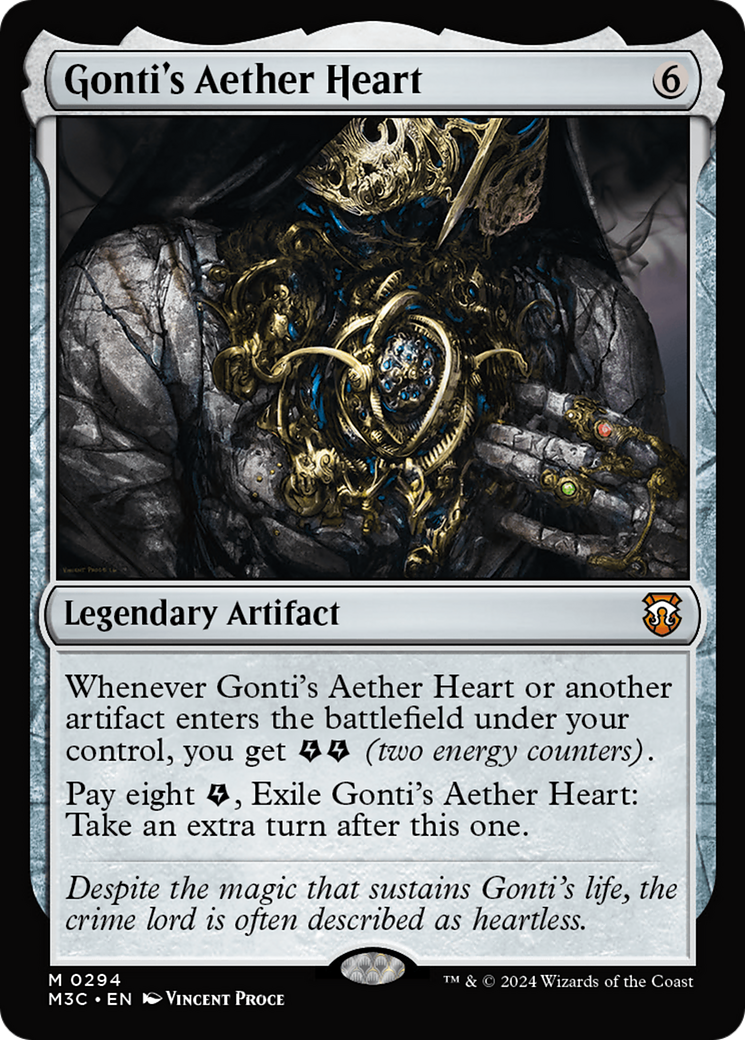 Gonti's Aether Heart (M3C-294) - Modern Horizons 3 Commander Foil | Grognard Games