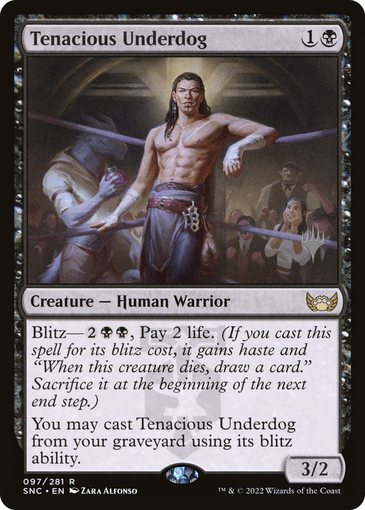 Tenacious Underdog (Promo Pack) [Streets of New Capenna Promos] | Grognard Games