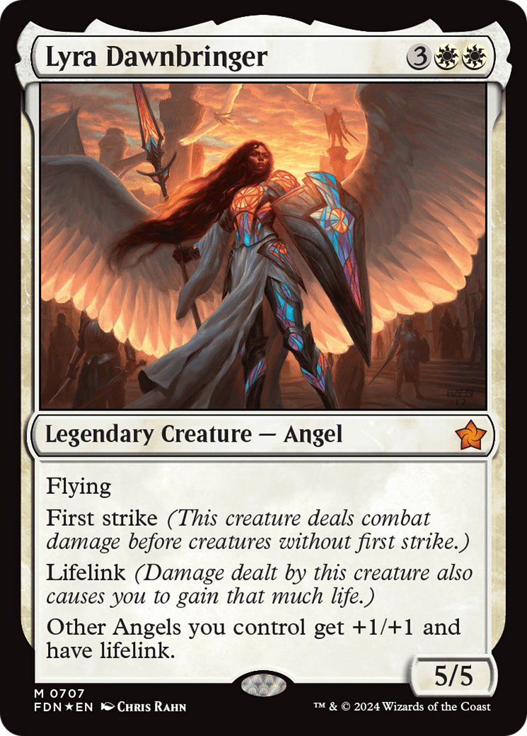 Lyra Dawnbringer (FDN-707) - Foundations | Grognard Games