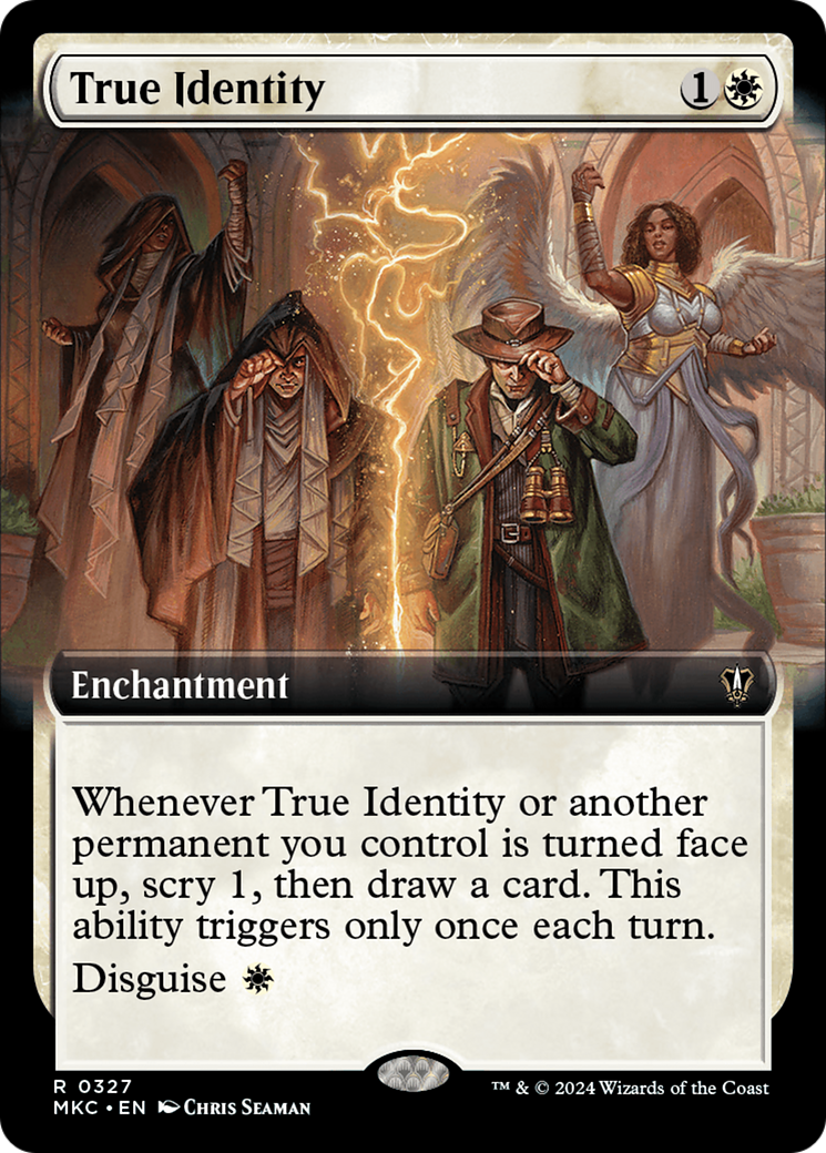 True Identity (Extended Art) [Murders at Karlov Manor Commander] | Grognard Games