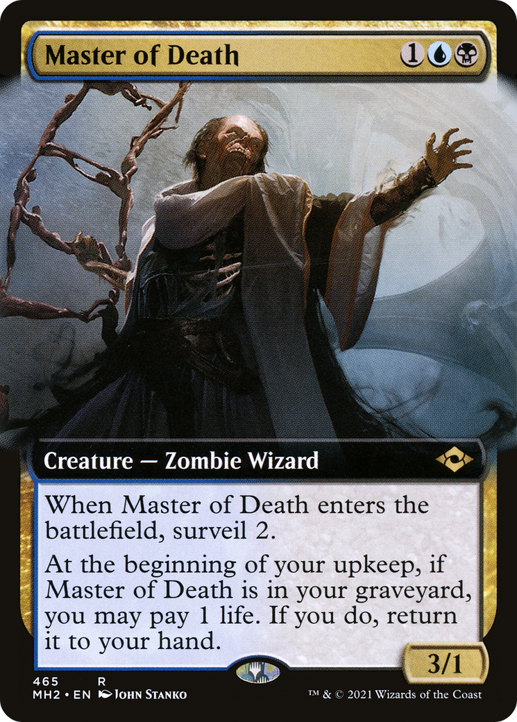 Master of Death (Extended Art) [Modern Horizons 2] | Grognard Games