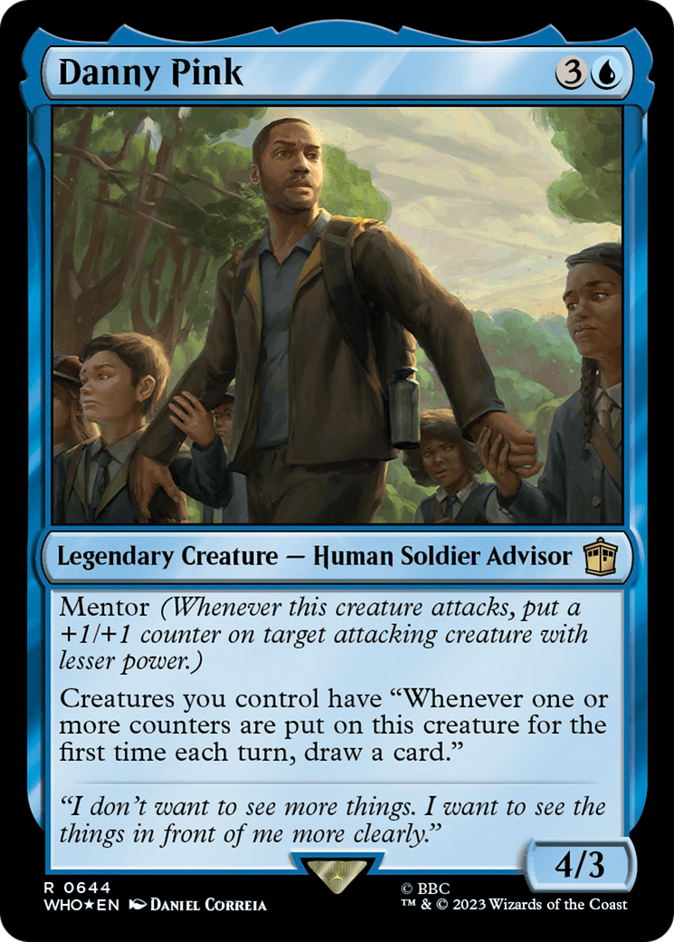 Danny Pink (Surge Foil) [Doctor Who] | Grognard Games
