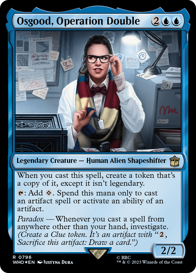 Osgood, Operation Double (Surge Foil) [Doctor Who] | Grognard Games