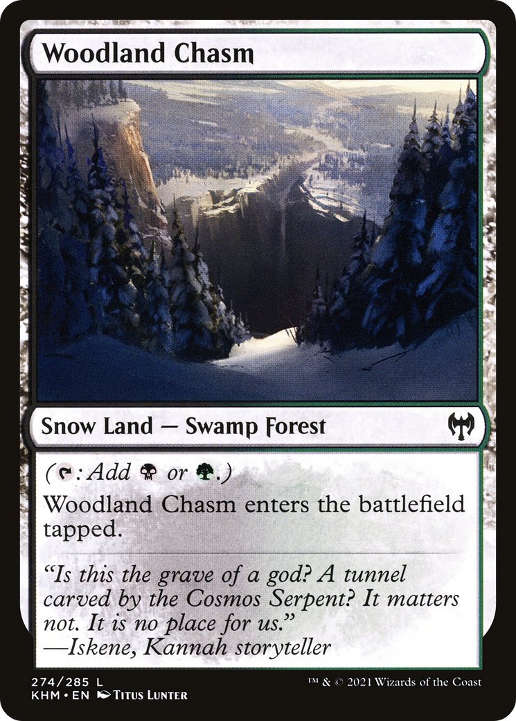Woodland Chasm [Kaldheim] | Grognard Games