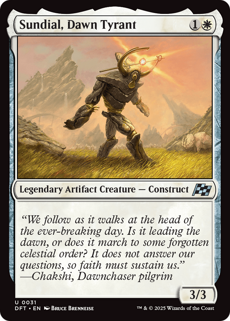 Sundial, Dawn Tyrant [Aetherdrift] | Grognard Games