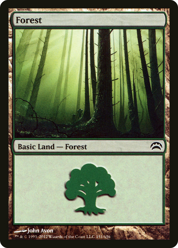 Forest (PC2-151) - Planechase 2012 Foil | Grognard Games