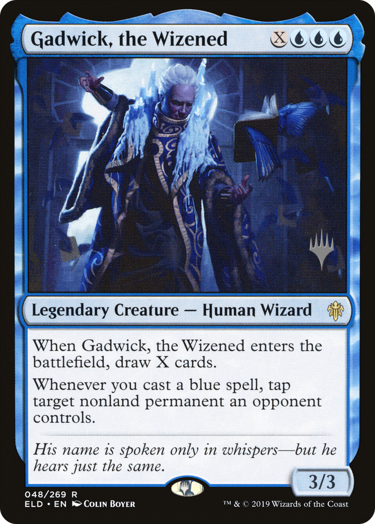 Gadwick, the Wizened (Promo Pack) [Throne of Eldraine Promos] | Grognard Games