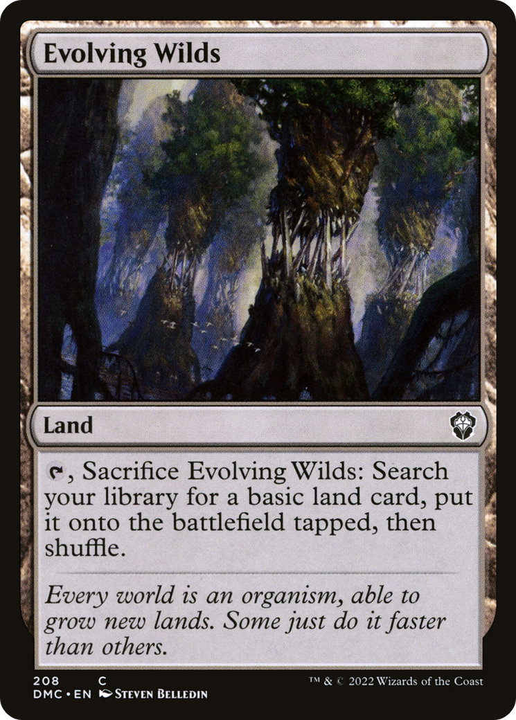 Evolving Wilds [Dominaria United Commander] | Grognard Games