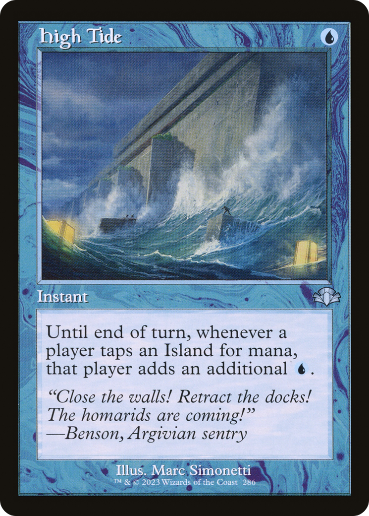 High Tide (Retro) [Dominaria Remastered] | Grognard Games