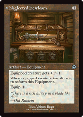 Neglected Heirloom (Retro Frame) [Innistrad Remastered] | Grognard Games