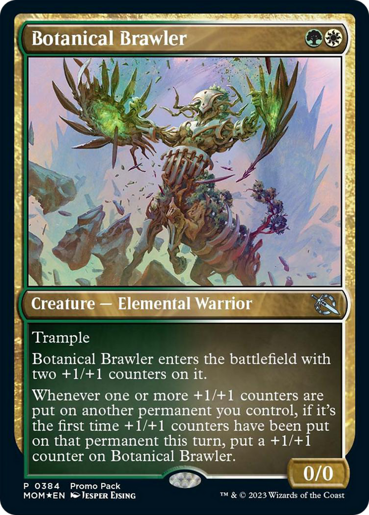 Botanical Brawler (Promo Pack) [March of the Machine Promos] | Grognard Games