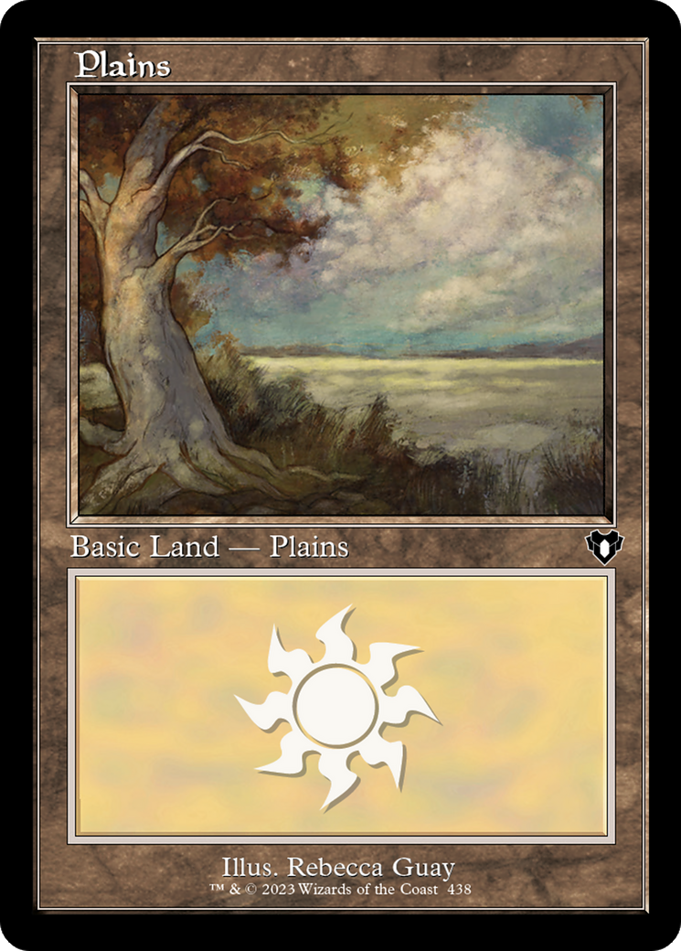 Plains (438) (Retro) [Commander Masters] | Grognard Games
