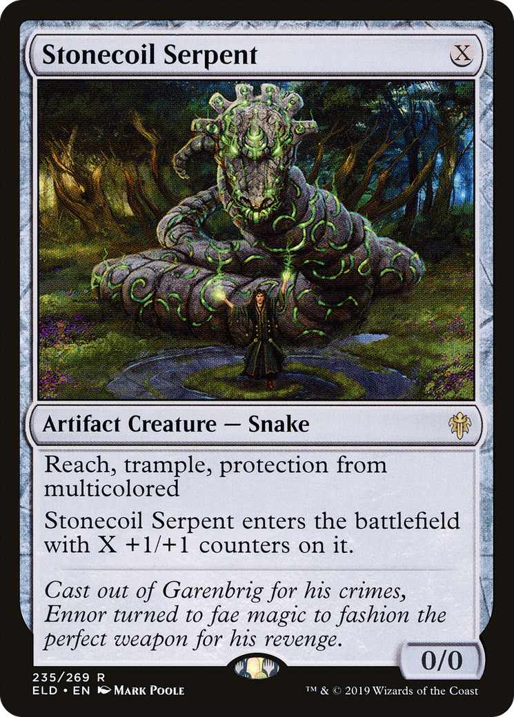 Stonecoil Serpent [Throne of Eldraine] | Grognard Games
