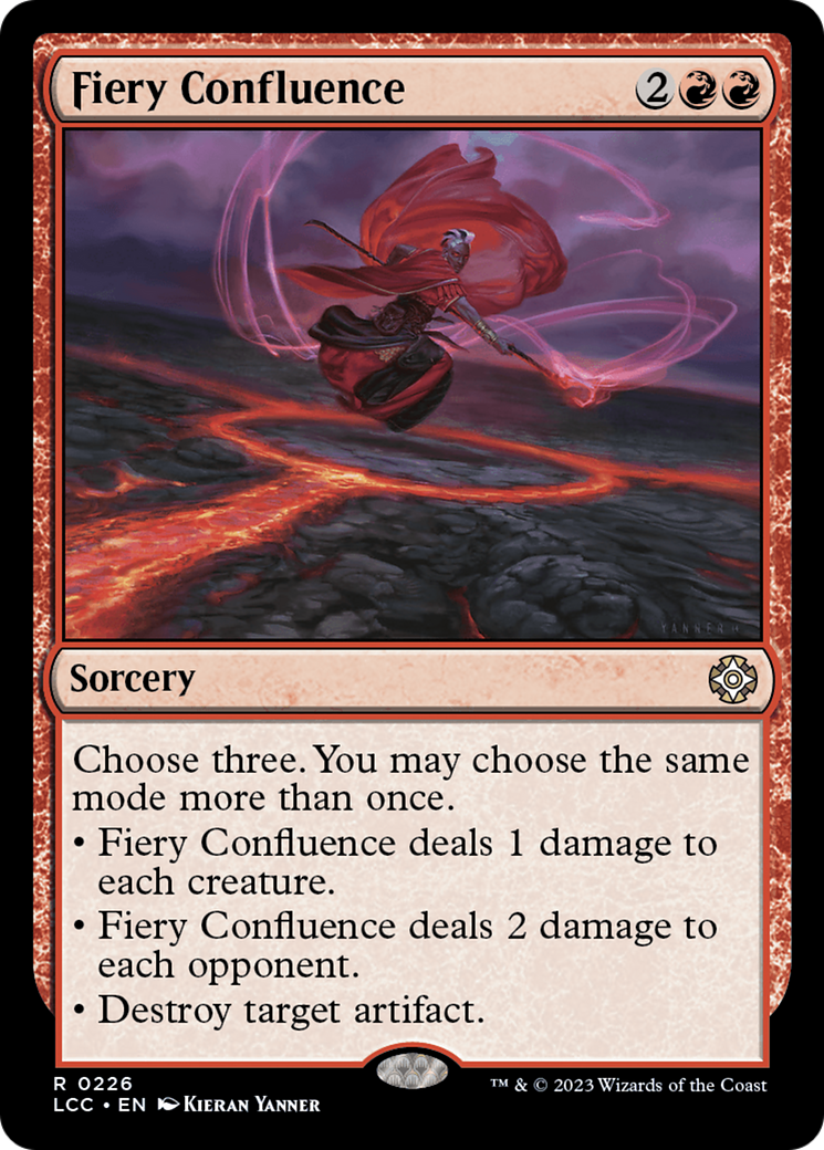 Fiery Confluence [The Lost Caverns of Ixalan Commander] | Grognard Games