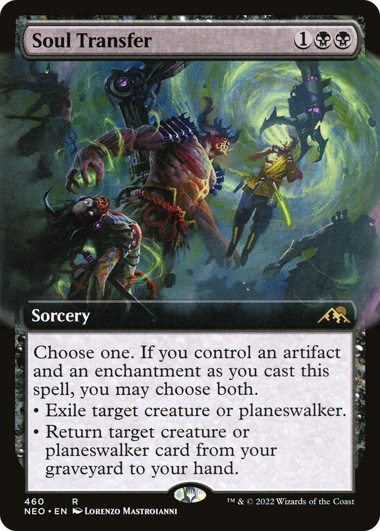 Soul Transfer (Extended Art) [Kamigawa: Neon Dynasty] | Grognard Games