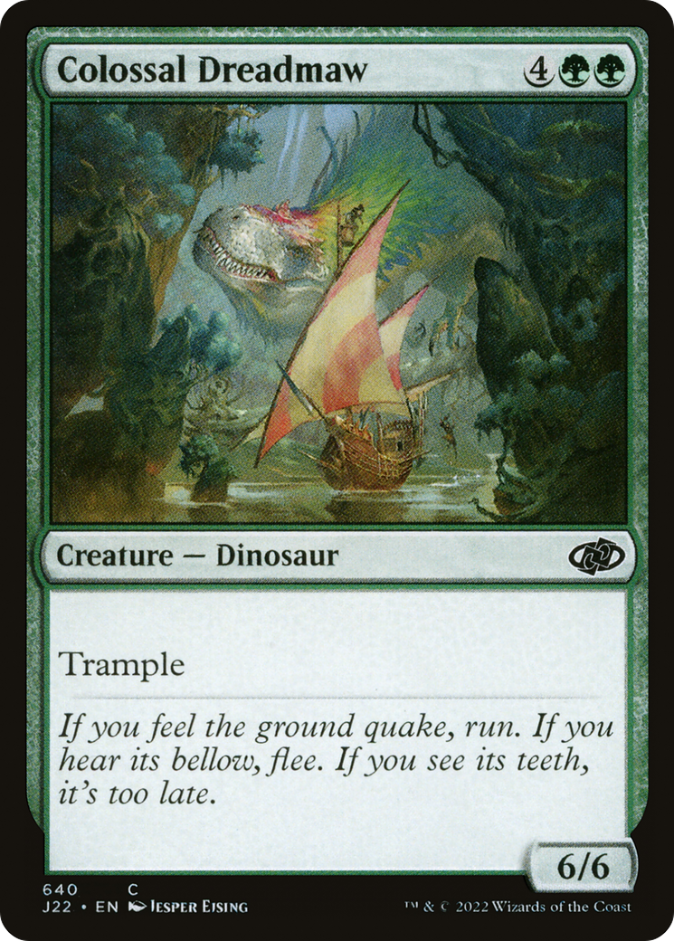 Colossal Dreadmaw [Jumpstart 2022] | Grognard Games