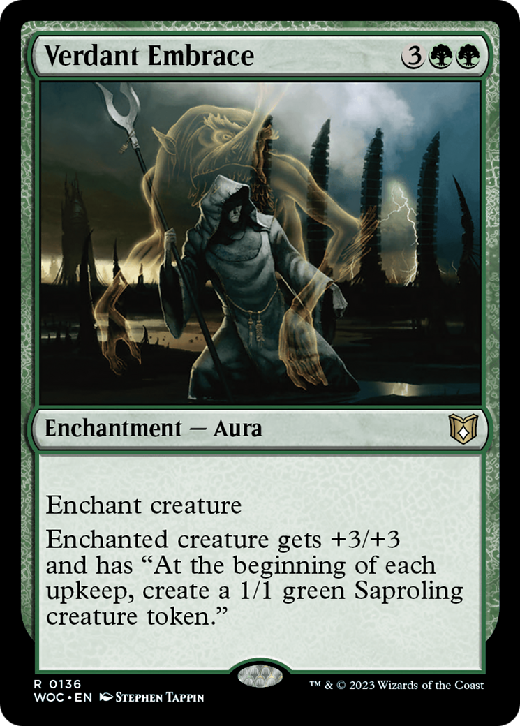 Verdant Embrace [Wilds of Eldraine Commander] | Grognard Games
