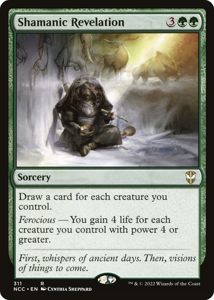 Shamanic Revelation [Streets of New Capenna Commander] | Grognard Games