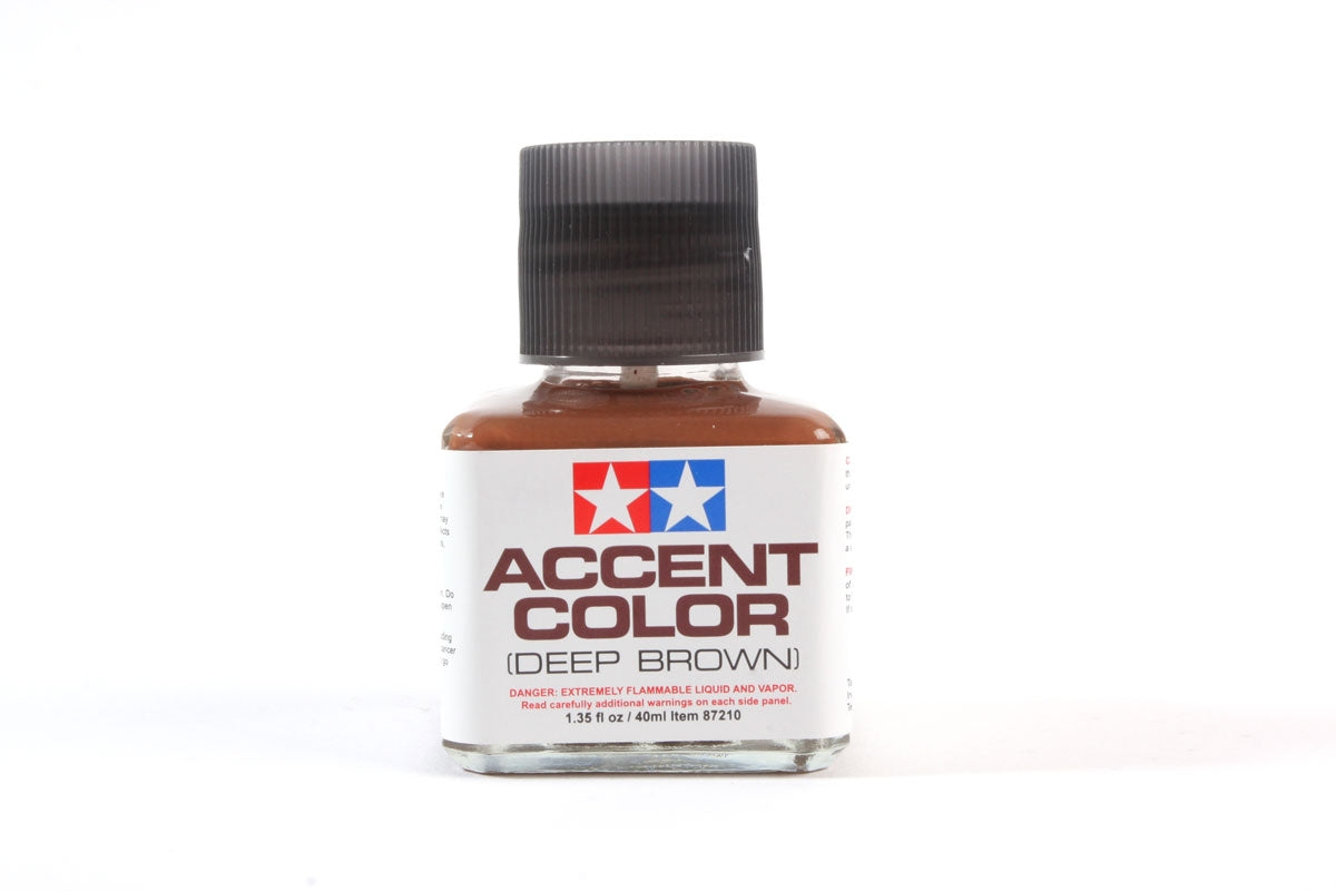 Tamiya Panel Line Accent Color (Dark Red-Brown) | Grognard Games