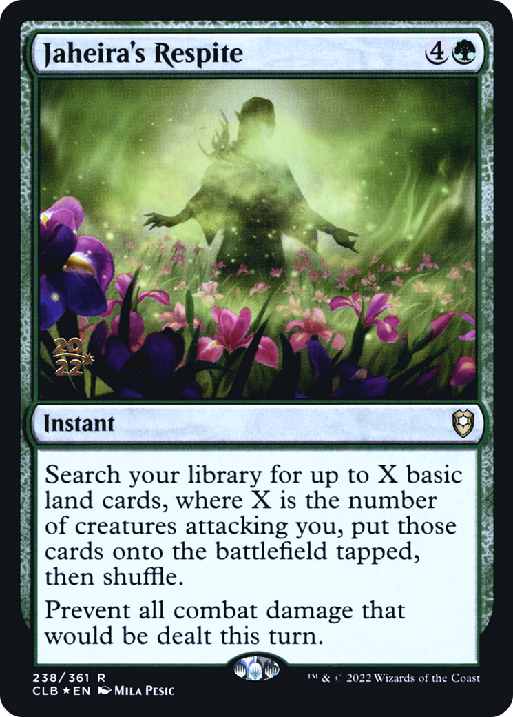 Jaheira's Respite [Commander Legends: Battle for Baldur's Gate Prerelease Promos] | Grognard Games