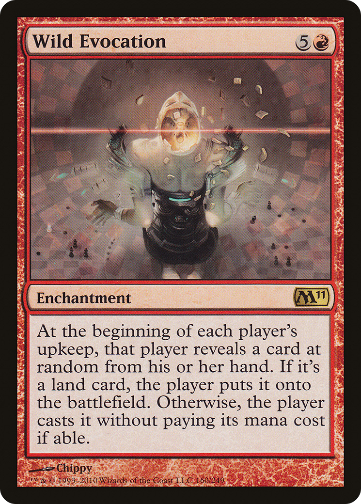 Wild Evocation (M11-160) - Magic 2011 Foil | Grognard Games
