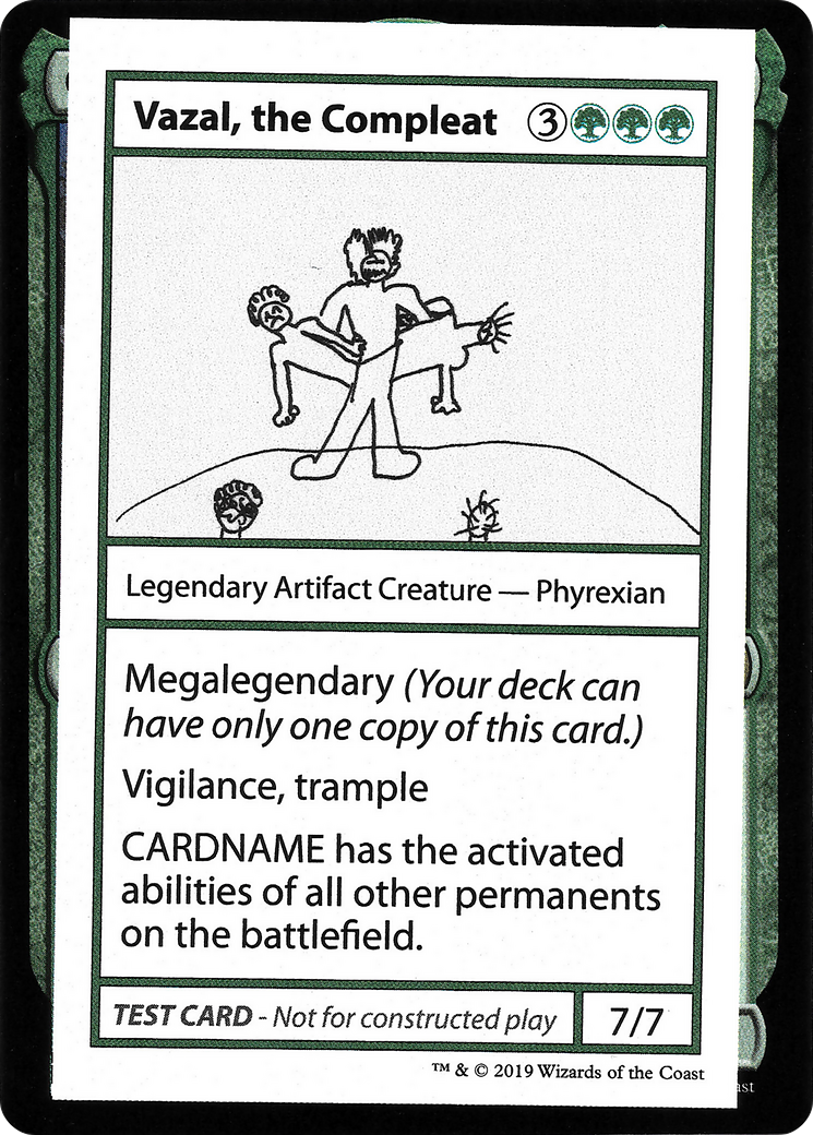 Vazal, the Compleat (2021 Edition) [Mystery Booster Playtest Cards] | Grognard Games