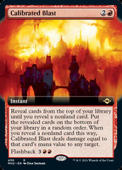 Calibrated Blast (Extended Art) [Modern Horizons 2] | Grognard Games