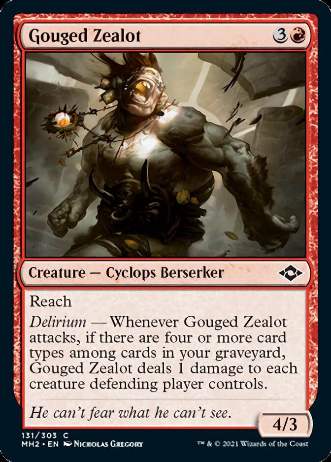 Gouged Zealot [Modern Horizons 2] | Grognard Games