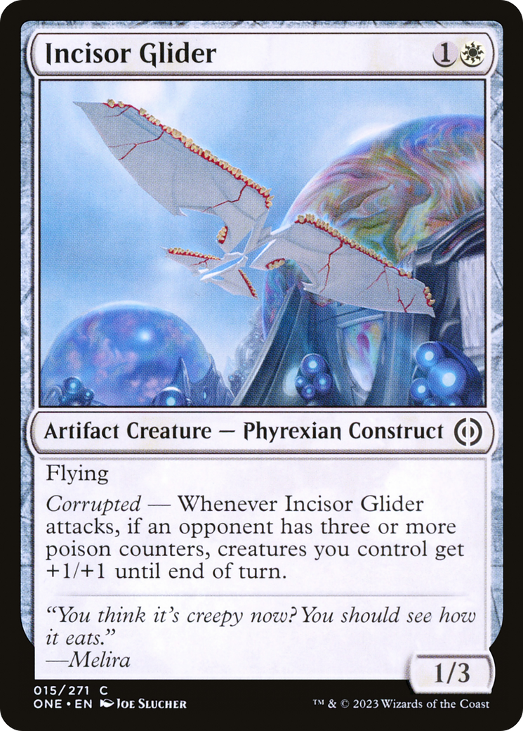 Incisor Glider [Phyrexia: All Will Be One] | Grognard Games
