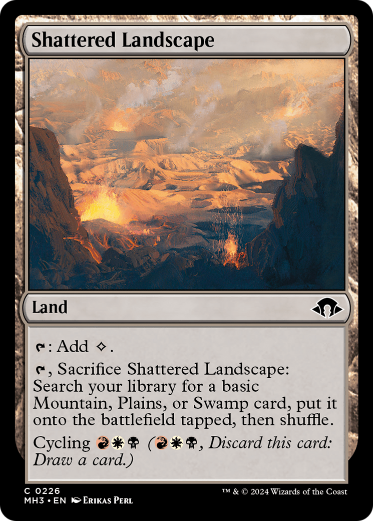Shattered Landscape [Modern Horizons 3] | Grognard Games