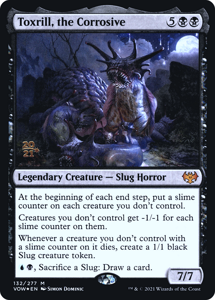 Toxrill, the Corrosive [Innistrad: Crimson Vow Prerelease Promos] | Grognard Games