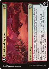 Invasion of Ergamon // Truga Cliffcharger [March of the Machine] | Grognard Games