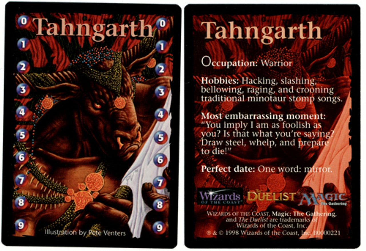 Tahngarth Life Counter Token [Media Promos] | Grognard Games