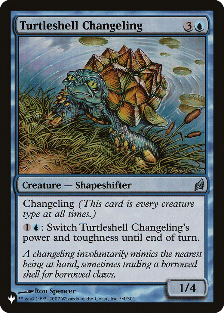Turtleshell Changeling [The List] | Grognard Games