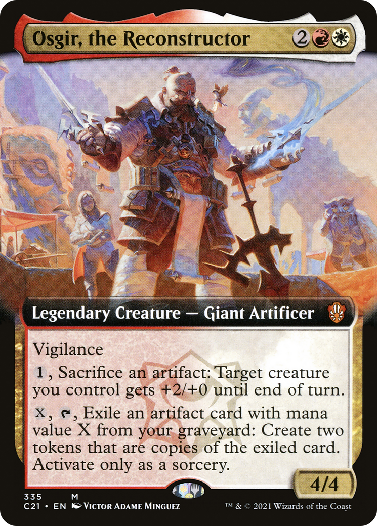 Osgir, the Reconstructor (Extended) [Commander 2021] | Grognard Games