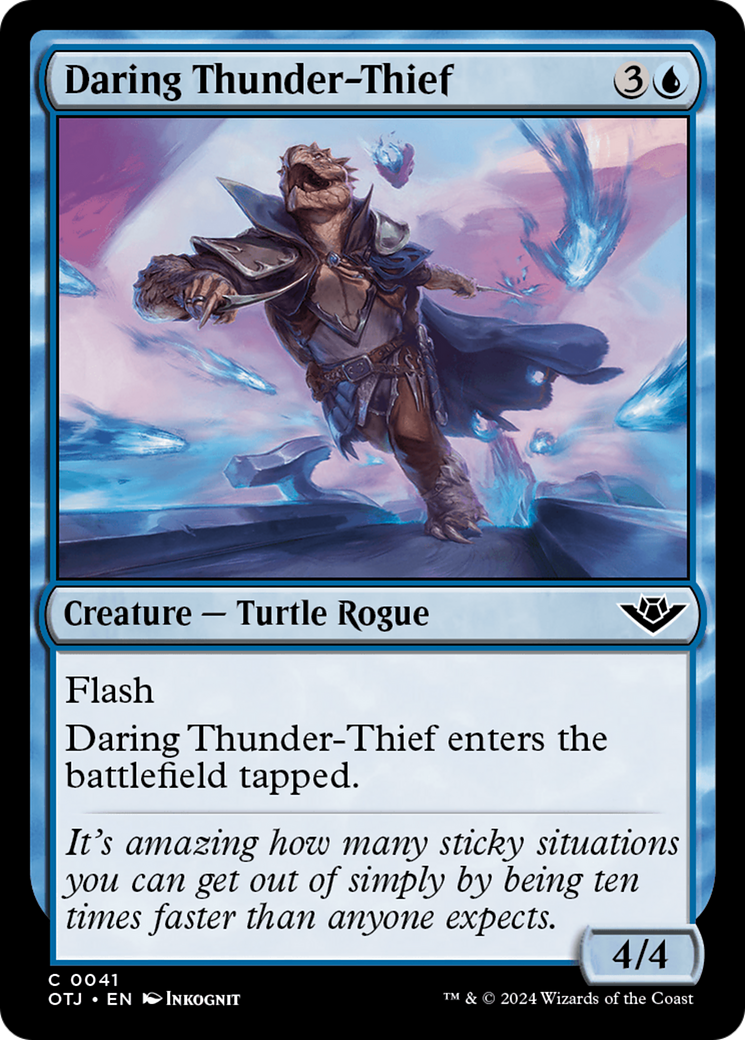 Daring Thunder-Thief [Outlaws of Thunder Junction] | Grognard Games