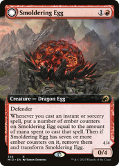 Smoldering Egg // Ashmouth Dragon (Extended) [Innistrad: Midnight Hunt] | Grognard Games