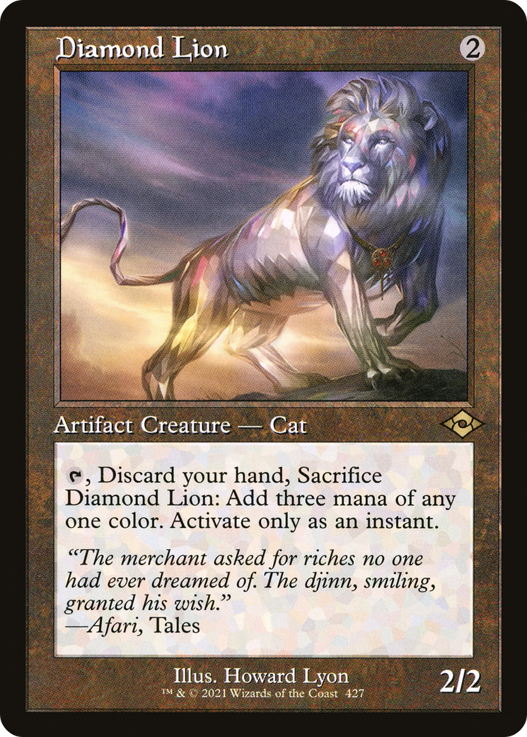 Diamond Lion (Retro) [Modern Horizons 2] | Grognard Games