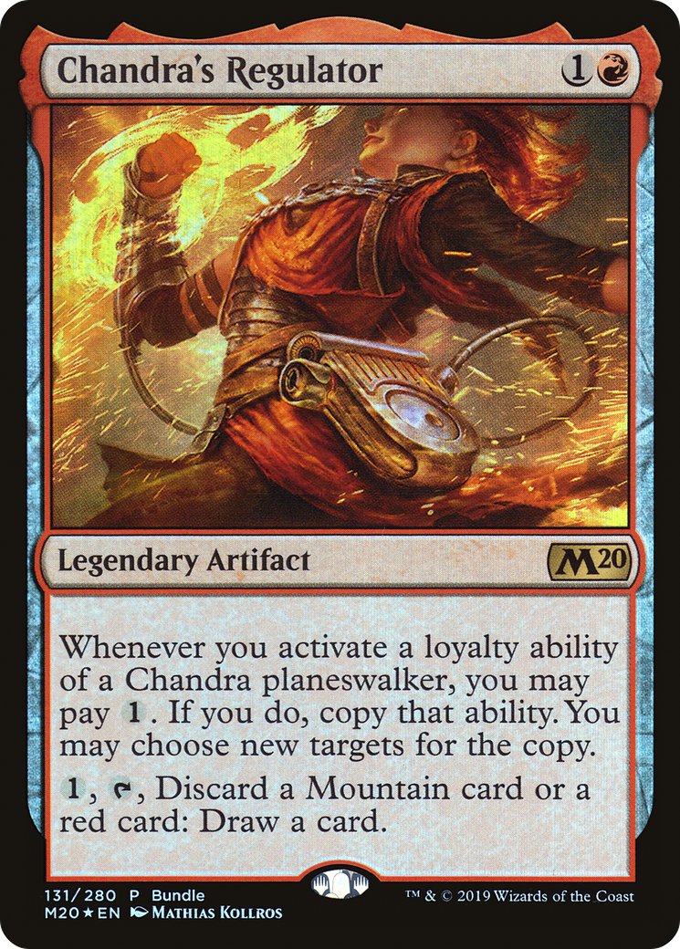 Chandra's Regulator (Bundle) [Core Set 2020 Promos] | Grognard Games