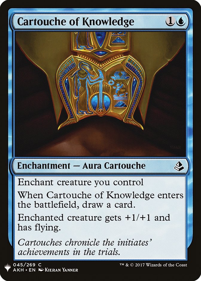 Cartouche of Knowledge [Mystery Booster] | Grognard Games