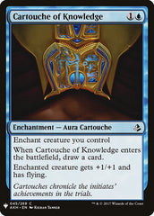 Cartouche of Knowledge [Mystery Booster] | Grognard Games