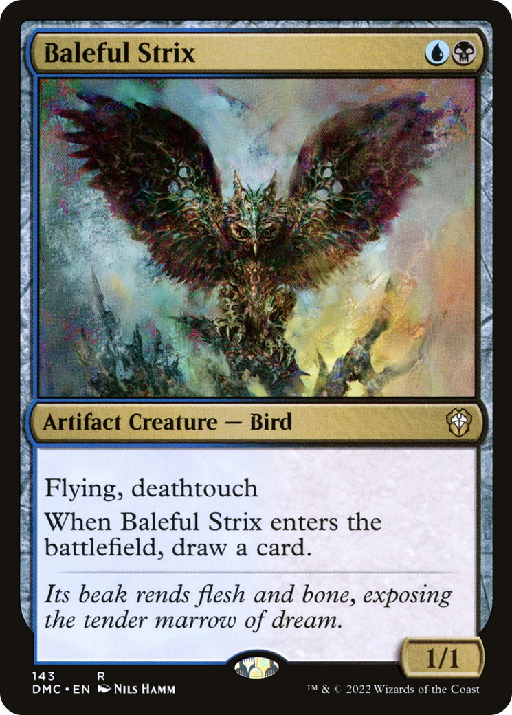 Baleful Strix [Dominaria United Commander] | Grognard Games