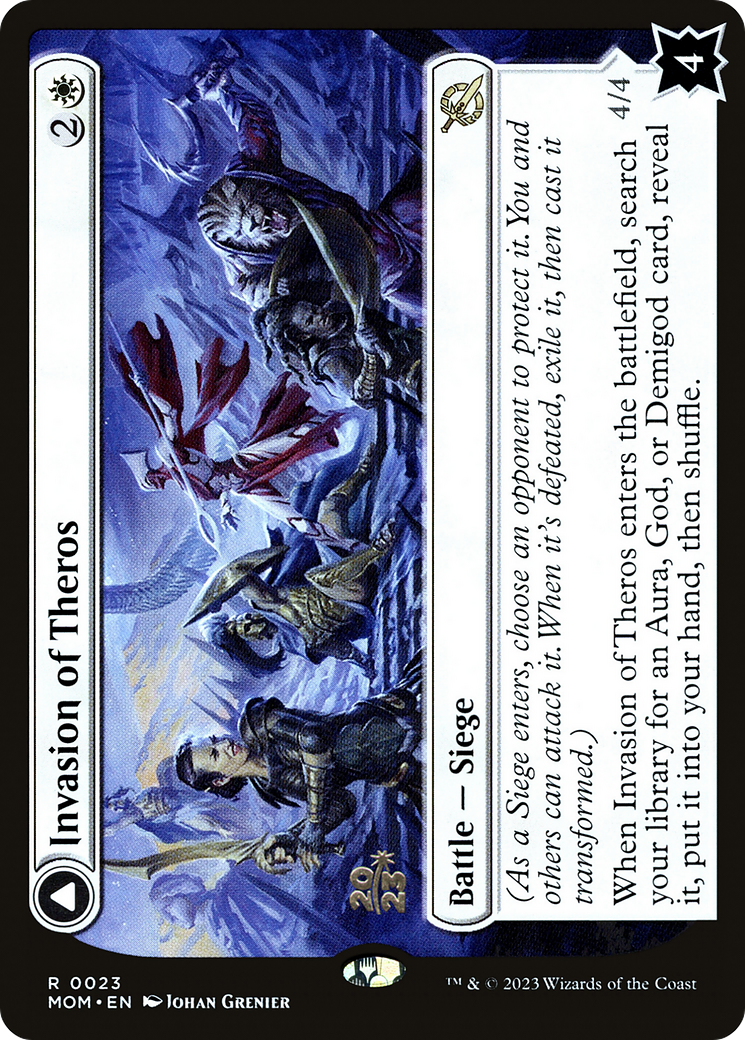 Invasion of Theros // Ephara, Ever-Sheltering [March of the Machine Prerelease Promos] | Grognard Games