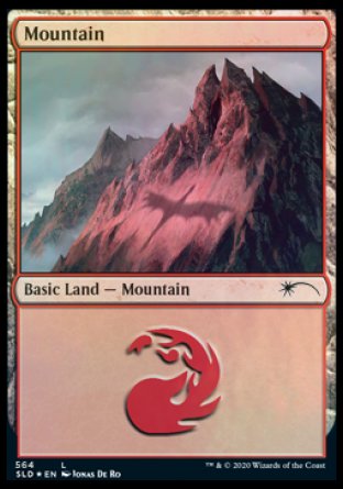 Mountain (Dragons) (564) [Secret Lair Drop Promos] | Grognard Games